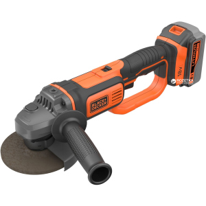 купить Аккумуляторная угловая шлифмашина Black&Decker BCG720M1