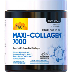 Натуральна добавка Country Life 1 та 3 Типів + Біотин Maxi Collagen 7.5 унцій (210 г) (015794050704) ТОП в Полтаві