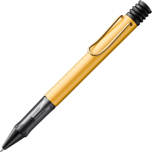 Ручка кулькова Lamy Lx Золотиста/Стрижень M16 1 мм Чорний (4014519680116) ТОП в Полтаві