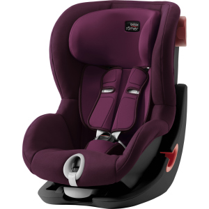 Автокресло Britax-Romer King II Black Series Burgundy Red (2000030812) ТОП в Полтаве