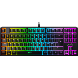 Клавіатура провідна Xtrfy K4 TKL RGB Kailh Red RGB USB (XG-K4-RGB-TKL-R-RUS) ТОП в Полтаві