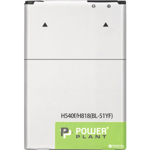 хороша модель Акумулятор PowerPlant LG H540F/H818 (BL-51YF) 3000 мАг (SM160129)