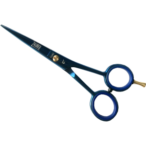 Ножиці перукарські Zauber-manicure синє (4004904010420) ТОП в Полтаві