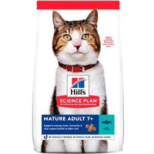 Сухий корм для літніх кішок старше 7 років Hill's Science Plan Feline Mature Adult 7+ - 1.5 кг (604101) краща модель в Полтаві