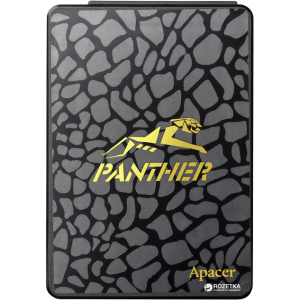 Apacer AS340 Panther 480GB 2.5" SATAIII TLC (AP480GAS340G-1) лучшая модель в Полтаве