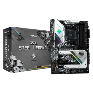 Материнская плата ASRock X570 Steel Legen AM4 DDR4 SATA3 PCI-E HDMI/DP (181334) в Полтаве