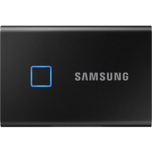 Samsung Portable SSD T7 TOUCH 500GB USB 3.2 Type-C (MU-PC500K/WW) зовнішній чорний в Полтаві