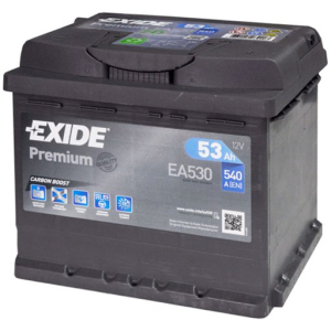 Автомобильный аккумулятор Exide Premium 6СТ-53 (EA530) 53 Ач (-/+) Euro 540 А (EA530)