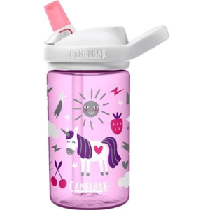 хорошая модель Фляга для воды CamelBak 2282501040 eddy+ Kids Kids 14oz Unicorn Party 0.4 л (886798024721)