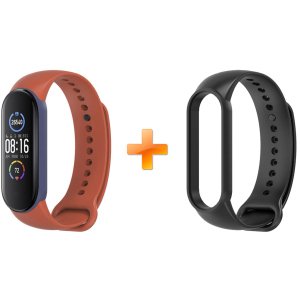 хороша модель Xiaomi Mi Band 5 MiJobs Dual Colour Orange/Navy Blue (MJ5-DSS021ONB)