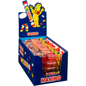 Упаковка жувальних цукерок Haribo Roulette 50 шт х 25 г (4001686372234) в Полтаві