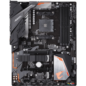 Материнская плата Gigabyte B450 AORUS ELITE (sAM4, AMD B450) ТОП в Полтаве