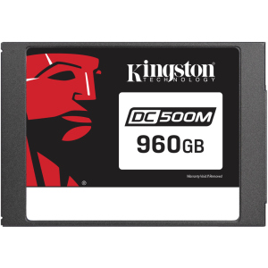 Kingston DC500M 960GB 2.5" SATAIII 3D TLC (SEDC500M/960G) краща модель в Полтаві