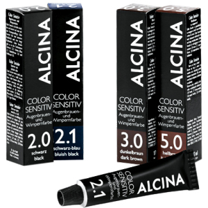 Фарба для брів та вій Alcina Color Sensitiv 2.0 чорний 17 г (4008666173386) в Полтаві