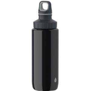 Бутылка для воды Tefal Drink2Go 600 мл Light Steel Черная (K3194212) лучшая модель в Полтаве