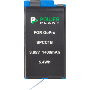 Аккумулятор PowerPlant GoPro SPCC1B 1400 мАч (CB970346) в Полтаве