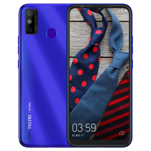 Мобільний телефон Tecno Spark 6 Go 2/32GB Aqua Blue (4895180762383)