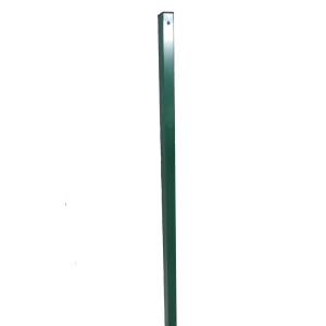 Столб заборный Техна Классик металлический с полимерным покрытием и креплениями 60х40x1500 мм Зеленый (RAL6005 PTK-01) в Полтаве