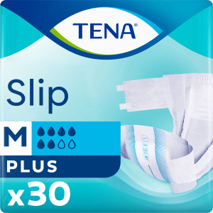 Підгузки для дорослих Tena Slip Plus Medium 30 шт (7322541118871) ТОП в Полтаві
