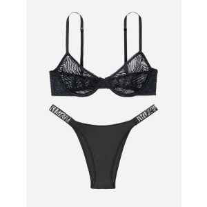 Комплект белья Victoria's Secret 704722559 34DDD (M) Черный (1159752183) рейтинг