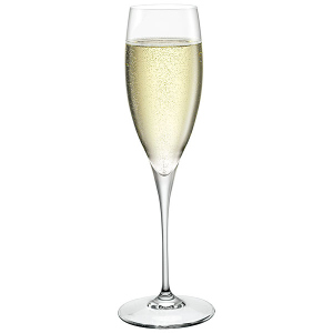 Набір келихів Bormioli Rocco Galileo для шампанського 260 мл 2 шт (170063GBL021990) краща модель в Полтаві