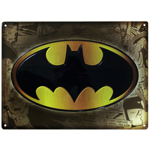 Металева картина ABYstyle DC Comics Batman (28x38) (ABYPLA012) ТОП в Полтаві