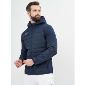 Куртка Mizuno Sapporo Hybrid JKT M 32FE9A0214 M Синяя (5054698742327) лучшая модель в Полтаве