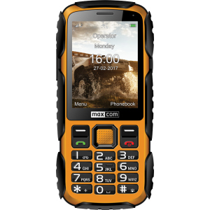 Мобільний телефон Maxcom MM920 Black-Yellow ТОП в Полтаві