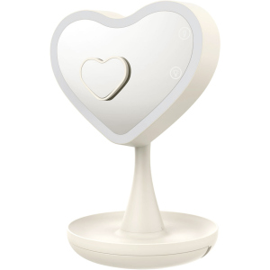 Дзеркало для макіяжу UFT Mirror Heart Green Серце (4820176272102) в Полтаві