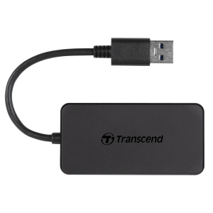 USB-хаб 4-портовий Transcend USB 3.1 Gen 1 (TS-HUB2K) ТОП в Полтаві