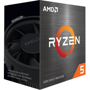 Процессор AMD Ryzen 5 5600X BOX (100-100000065BOX) (F00240220) ТОП в Полтаве