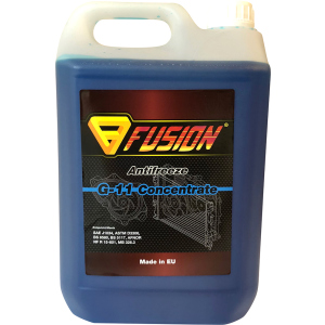 Антифриз концентрат Fusion Antifreeze Concentrate G-11 -80 5 л Синій (F80G11/5) краща модель в Полтаві