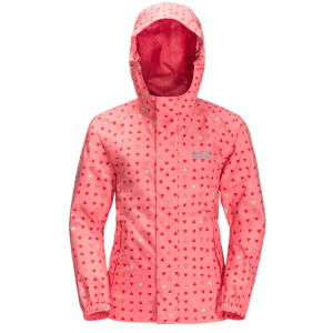 Вітровка Jack Wolfskin Tucan Dotted Jacket Kids 1608891-8296 140 см (4060477841472) краща модель в Полтаві