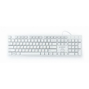 Клавиатура Gembird KB-MCH-03-W-UA White USB UKR ТОП в Полтаве