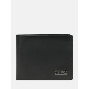 Мужское портмоне кожаное Guess SM2510-LEA24 Black (7613395753203) в Полтаве