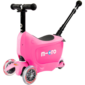 Самокат Micro Mini 2Go Deluxe Plus Pink (MMD033) (7640108563323) ТОП в Полтаві