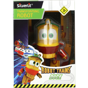 Паровозик-трансформер Silverlit Robot Trains Каченя 10 см (80166) (4891813801665) краща модель в Полтаві