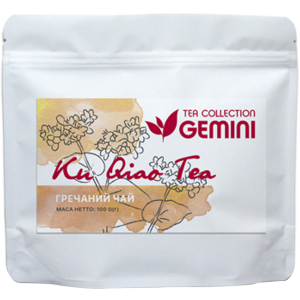 Чай гречаний Gemini Tea Collection Ku Qiao Tea 100 г (4820156431857) краща модель в Полтаві