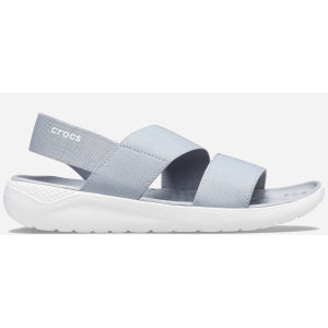 Сандалии Crocs Jibbitz Womens LiteRide Stretch Sandal 206081-00J-W7 37-38 23.8 см Light Grey/White (9001057683704_191448503915) в Полтаве