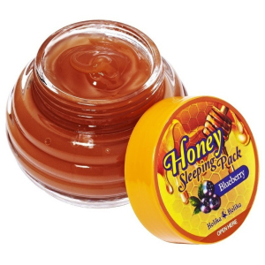 Ночная медовая маска Черничная Holika Holika Honey Sleeping Pack 90 мл (8806334333317) в Полтаве