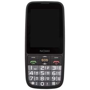 Мобильный телефон Nomi i281+ Dual Sim Black лучшая модель в Полтаве