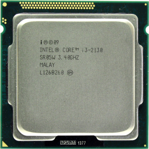 Процессор Intel Core i3-2130 3.4GHz/3MB/5GT/s (SR05W) s1155, tray