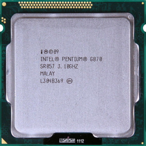 Процессор Intel Pentium Dual-Core G870 3.1GHz/3MB/5GT/s (SR057) s1155, tray в Полтаве