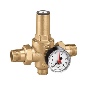 Редуктор тиску води Caleffi DN 1/2" (PN 25) мембранний статитка-динаміка до 80° С (536040) ТОП в Полтаві