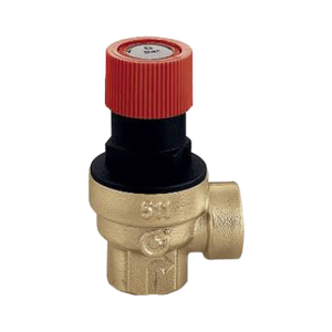 Запобіжний клапан Caleffi DN 1/2" (1,5 бара) для систем опалення (513415) краща модель в Полтаві