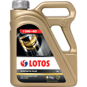 Моторное масло Lotos Syntetic Plus 5W-40 4 л ТОП в Полтаве