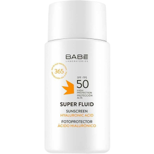 Солнцезащитный супер флюид Babe Laboratorios SPF 50 для всех типов кожи 50 мл (8437014389449) в Полтаве