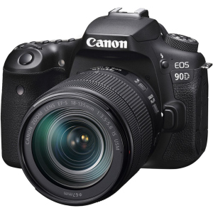 Фотоаппарат Canon EOS 90D EF-S 18-135mm IS USM Kit Black (3616C029) Официальная гарантия! лучшая модель в Полтаве