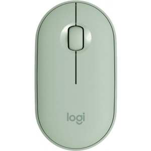 Миша Wireless Logitech Pebble M350 (910-005720) Eucalyptus Green USB в Полтаві