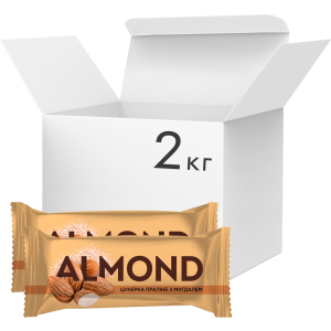 Упаковка цукерок Світоч Almond Праліне з мигдалем 2 кг (7613038118895) в Полтаві